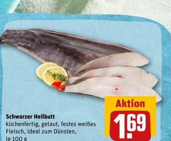 REWE Schwarzer heilbutt Angebot