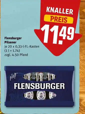 REWE Flensburger pilsener Angebot