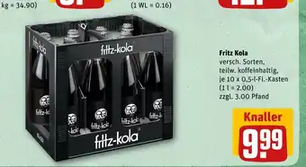 REWE Fritz kola Angebot