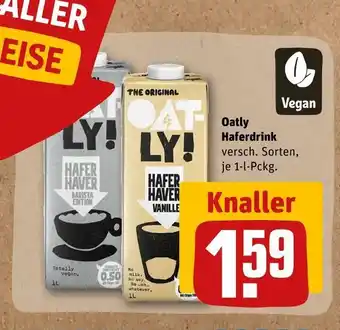 REWE Oatly haferdrink Angebot