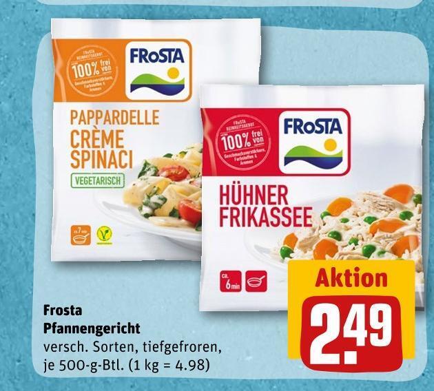 Frosta pfannengericht Angebot bei REWE