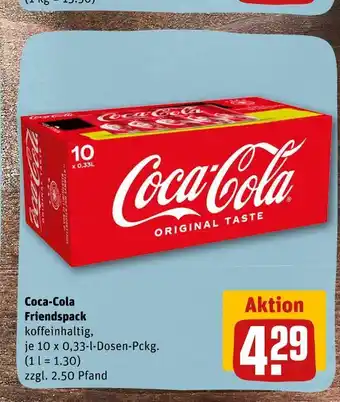 REWE Coca-cola cola Angebot