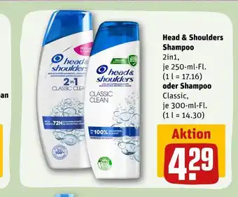 REWE Head & shoulders shampoo Angebot