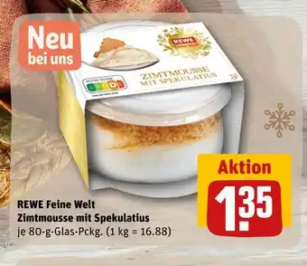 REWE Rewe feine welt zimtmousse Angebot