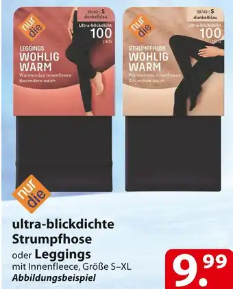 Famila Nord Ost Nur die strumpfhose oder leggings Angebot