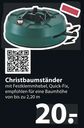 Famila Nord Ost Christbaumständer Angebot