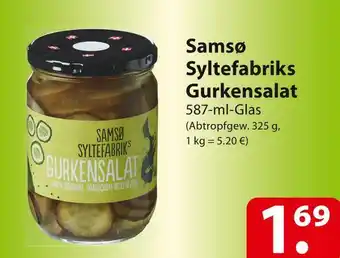 Famila Nord Ost Samsø syltefabriks gurkensalat Angebot