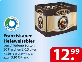 Famila Nord Ost Franziskaner hefeweissbier Angebot