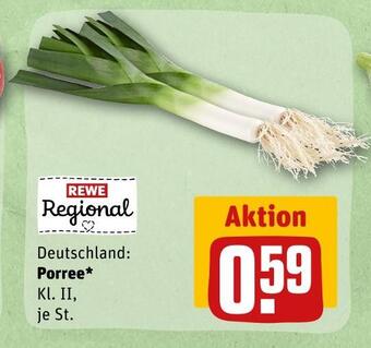 REWE Rewe regional porree Angebot
