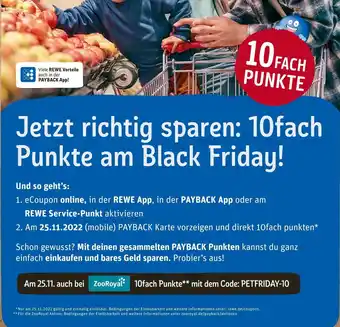 REWE Payback 10fach punkte Angebot