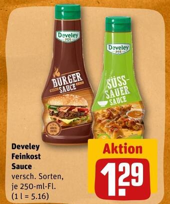 REWE Develey feinkost sauce Angebot