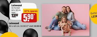 REWE Rewe foto leinwand Angebot