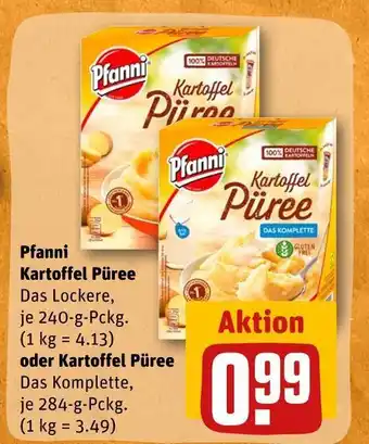 REWE Pfanni kartoffelpüree Angebot