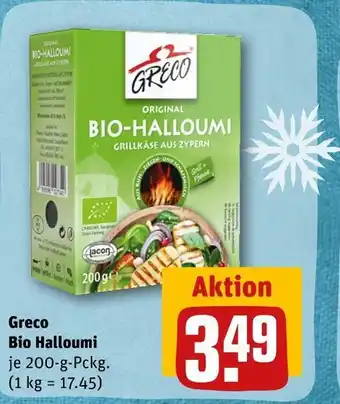 REWE Greco bio halloumi Angebot