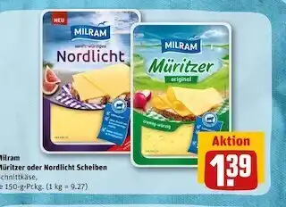 REWE Milram müritzer oder nordlicht scheiben Angebot