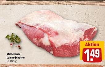 REWE Wetterauer lamm-schulter Angebot