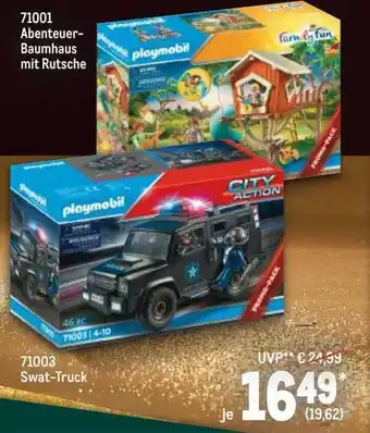 METRO Playmobil 71001 abenteuer-baumhaus mit rutsche Angebot