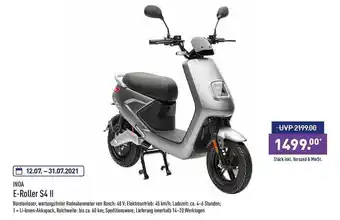 Aldi Nord Inoa E-roller S4 Ii Angebot