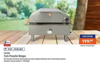 Aldi Nord Fireking Tisch-pizzaofen Bologna Angebot