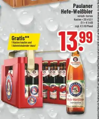 trinkgut Paulaner Hefe-Weissbier 20*500ml Angebot