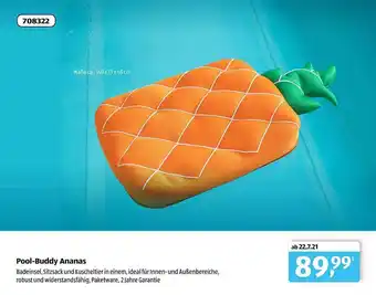 Aldi Süd Pool-buddy Ananas Angebot