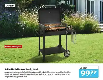 Aldi Süd Holzkohle-gillwagen Family Match Angebot