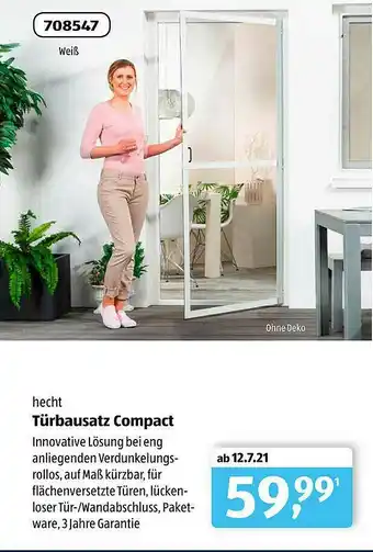 Aldi Süd Hecht Türbausatz Compact Angebot