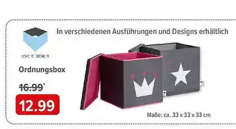 BabyOne Ordnungsbox Angebot