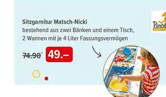 BabyOne Sitzgarnitur Matsch-nicki Angebot