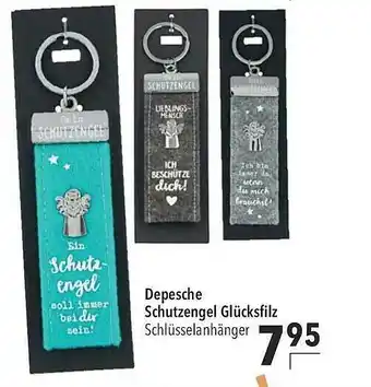 CITTI Markt Depesche Schutzengel Glücksfilz Angebot