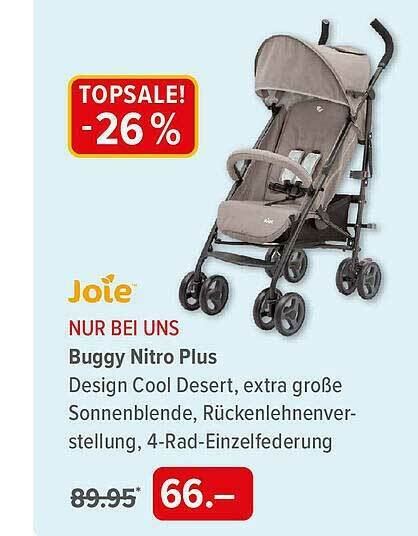 Joie Buggy Nitro Plus Angebot bei BabyOne