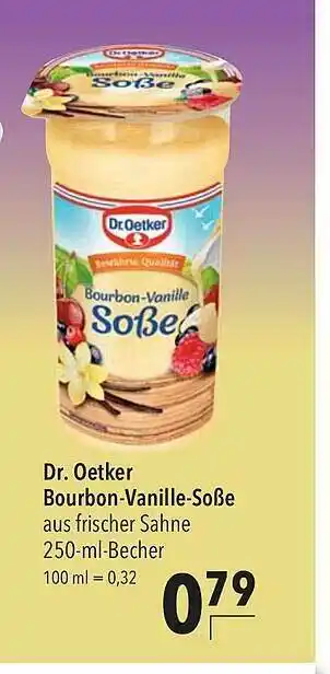 CITTI Markt Dr. Oetker Bourbon-vanille-soße Angebot