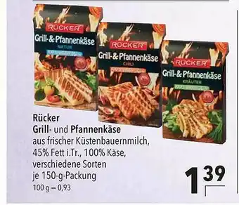 CITTI Markt Rücker Grill- Und Pfannenkäse Angebot