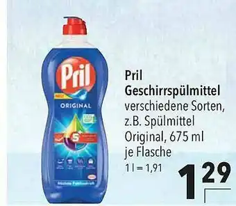 CITTI Markt Pril Geschirrspülmittel Angebot