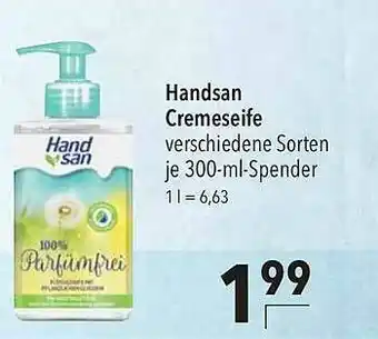 CITTI Markt Handsan Cremeseife Angebot