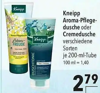 CITTI Markt Kneipp Aroma-pflegedusche Oder Cremedusche Angebot