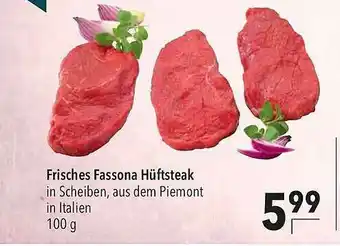 CITTI Markt Frisches Fassona Hüftsteak Angebot