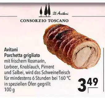 CITTI Markt Avitani Porchetta Grigliato Angebot