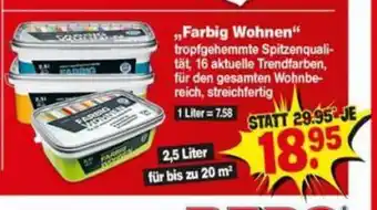 Repo Markt Farbig Wohnen 2,5L Angebot