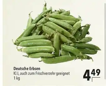 CITTI Markt Deutsche Erbsen Angebot