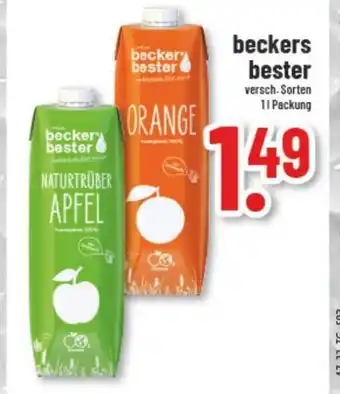 trinkgut Beckers Bester 1L Angebot