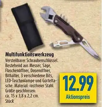 diska Multifunktionswerkzeug Angebot