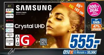 Expert Klein Samsung 4K CrystalHD LED TV 65" | GU65AU7199UXZG Angebot