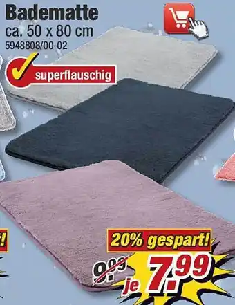 Poco Badematte Angebot