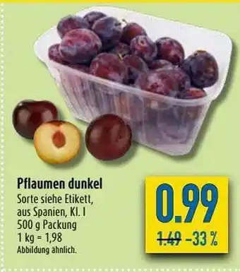 diska Pflaumen Dunkel Angebot