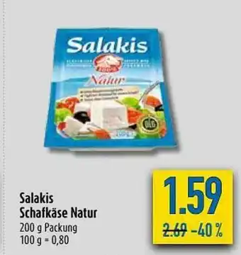 diska Salakis Schafkäse Natur Angebot