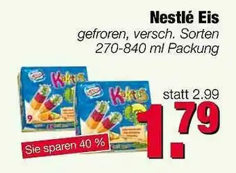 Edeka Scherer Nestlé Eis Angebot