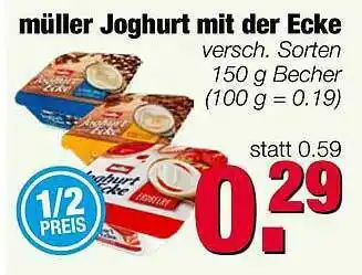 Edeka Scherer Müller Joghurt Mit Der Ecke Angebot