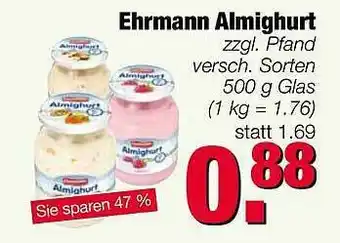 Edeka Scherer Ehrmann Almighurt Angebot