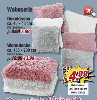 Poco Wohnserie Dekokissen Angebot
